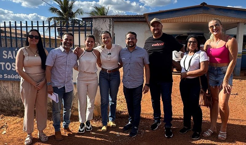 Vereadores acompanham visitação