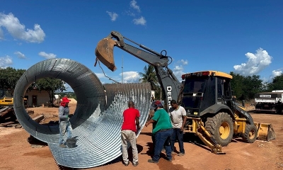 Tubos de Aço subtituirão pontes de madeira em Peixoto de Azevedo