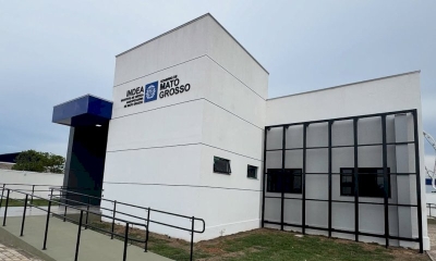 Obra do prédio próprio do Indea-MT em Matupá na fase conclusiva