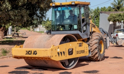 Tapa-Buracos em vias pavimentadas de Guarantã do Norte