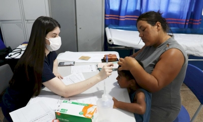 Descentralização da Saúde - Mutirão foi realizado no Bairro Santa Marta