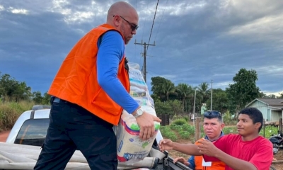 Assistência Social entrega cestas de alimentos nos assentamentos rurais Peixotenses