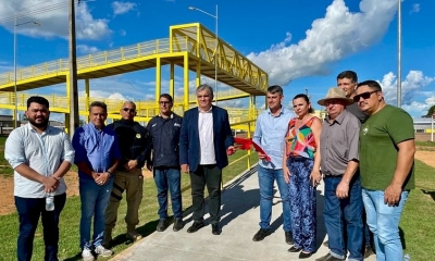 Inaugurada a Passarela Elevada na BR-163 em Matupá