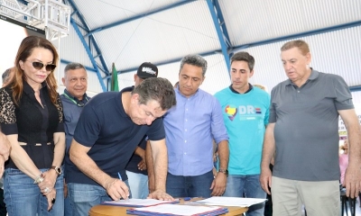 Governador anuncia R$ 45 milhões para obras em Peixoto de Azevedo