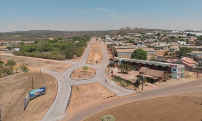 Avenida Rio Grande do Sul está com novo visual em Terra Nova do Norte