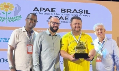 Professor Evandro tem trabalho reconhecido na 24ª Olimpíadas das APAEs