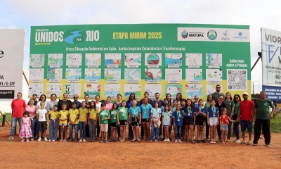 SEMMA Matupá inaugura Outdoor Expositivo do Concurso de Desenhos Unidos Pelo Rio 2025