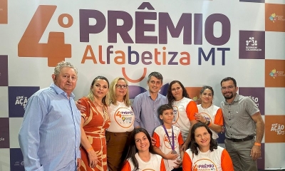 Aluno da Escola Mundo Encantado da Criança é premiado pela Proficiência no Alfabetiza MT