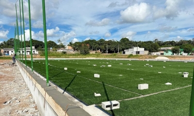 Campo Sintético do Bela Vista deverá estar concluído neste mês