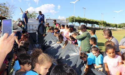SEMMA Matupá promove repovoamento do Complexo Turístico dos Lagos