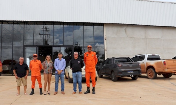 Vistoria Técnica nas futuras instalações do Corpo de Bombeiros de Matupá