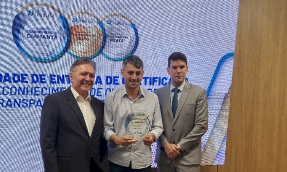 Prefeito de Matupá, Bruno Mena, conquista Selo Ouro em Transparência Pública pelo TCE-MT