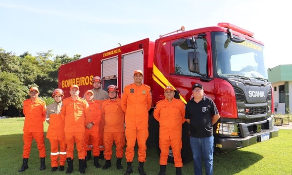 Matupá recebe Caminhão Bombeiro no valor de R$ 2,5 milhões
