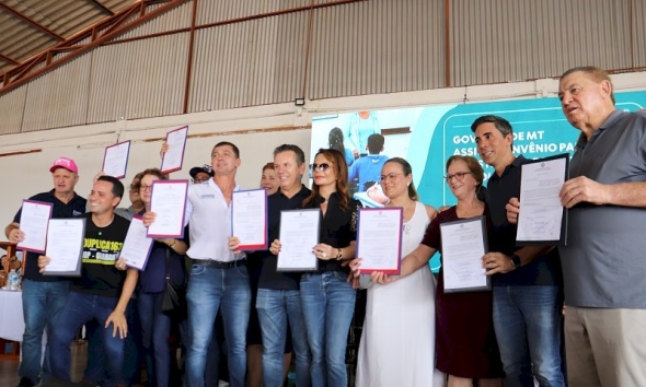 Governador Mauro Mendes autoriza investimentos em Guarantã do Norte