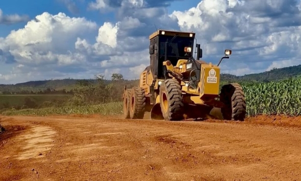 Patrolamento da Estrada E-60 na divisa entre Matupá e Peixoto de Azevedo