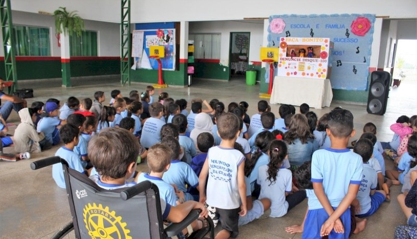 CREAS realiza Palestra e Teatro de Fantoches sobre Abuso e Exploração Sexual de Crianças e Adolescentes