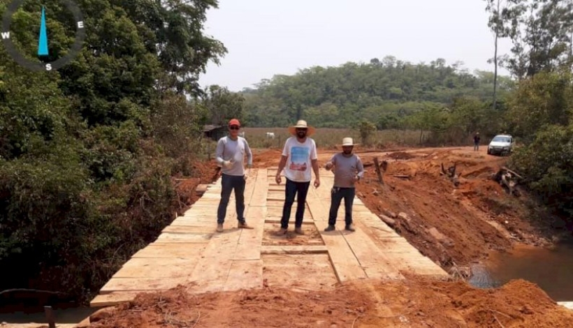 Concluída a obra de construção da Ponte do Rio São João