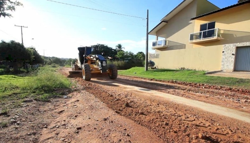 Prefeitura cumpre cronograma de restauração de vias urbanas não pavimentadas