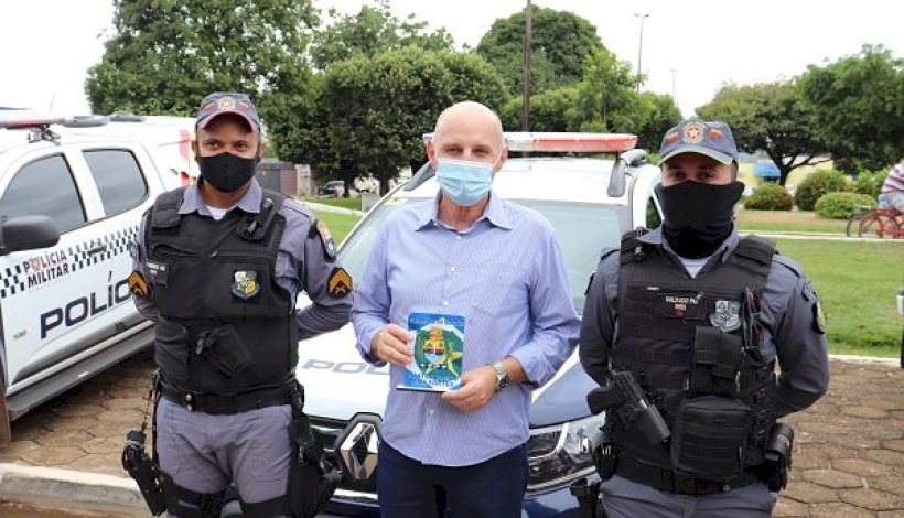 Cia de PM de Matupá recebe viatura 0 km