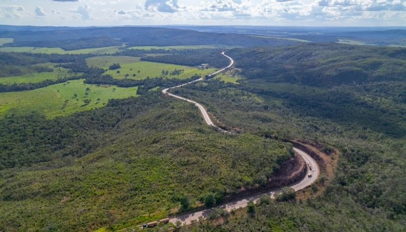 BR-163 terá interdição total para detonação de rochas em Guarantã do Norte no dia 29 de abril