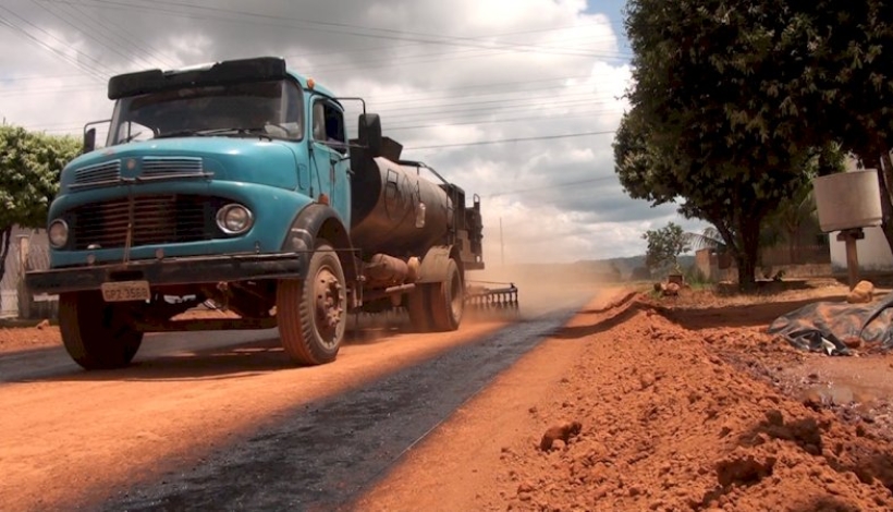 Pavimentação: Meta é chegar a 100% de cobertura nos Bairros Guarantaenses