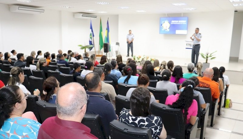 Escola Segura é pauta de palestra na ETE de Matupá
