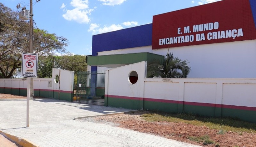 Concluída ampliação da Escola Mundo Encantado da Criança