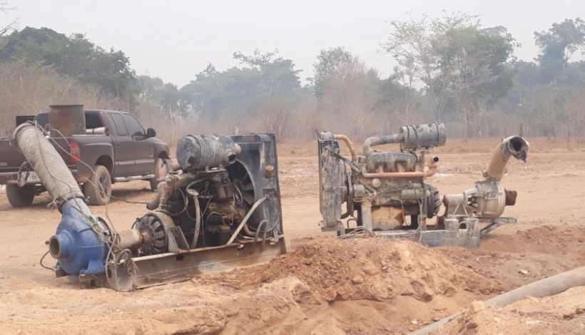 Mais um garimpo ilegal no Vale do Peixoto é fechado pela Polícia