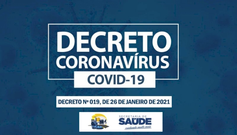 Decreto Municipal estabelece novas medidas de prevenção a Covid-19