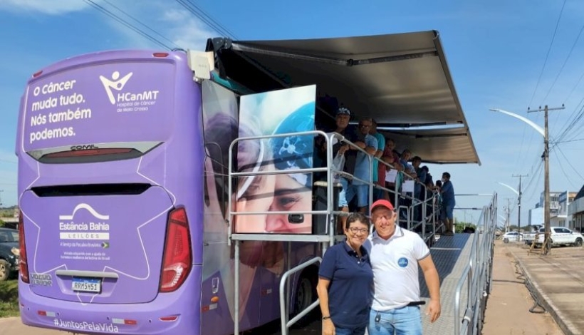 HCan promove ação preventiva em Peixoto de Azevedo