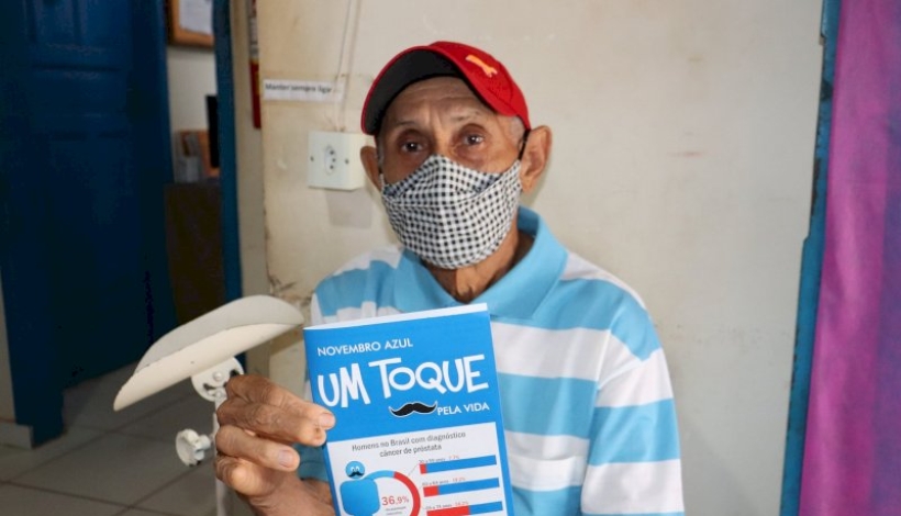 Dia D Novembro Azul no PSF Irmã Adelis