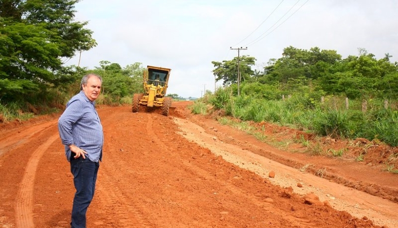 Cerca de 200 Km das Estradas E-60 e E-70 foram restauradas em Matupá