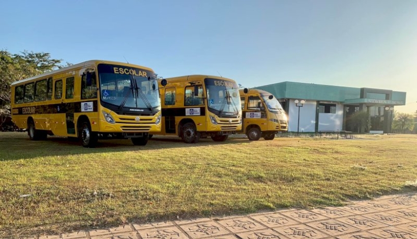 Matupá recebe mais 3 ônibus Escolares
