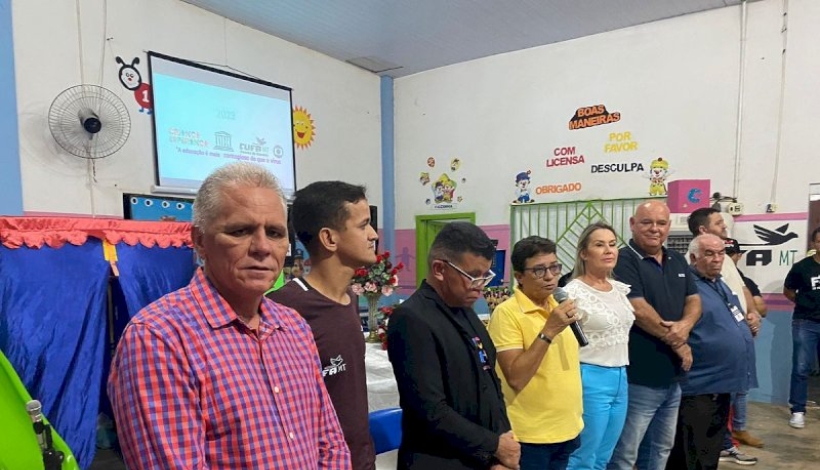 Presidente da Câmara prestigia lançamento do Criança Esperança 2023 