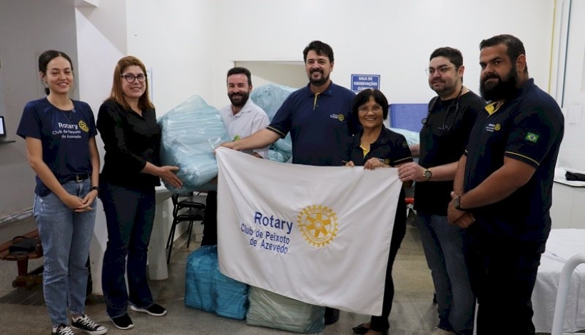 Hospital Regional recebe rouparias doadas pelos Amigos do Rotary