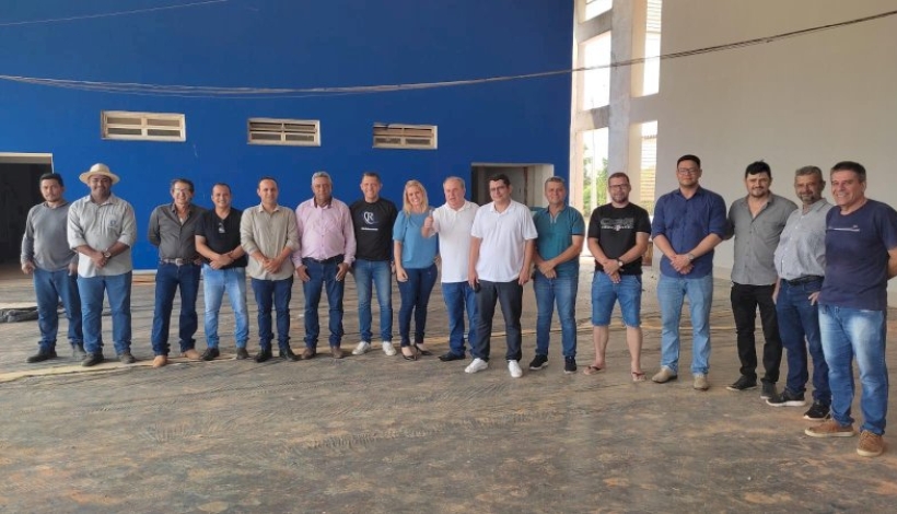 Reitor do IFMT faz visita as obras de construção da Escola Técnica Estadual de Matupá