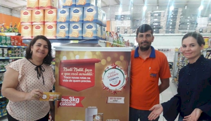 Nova Santa Helena está na Campanha Natal Solidário