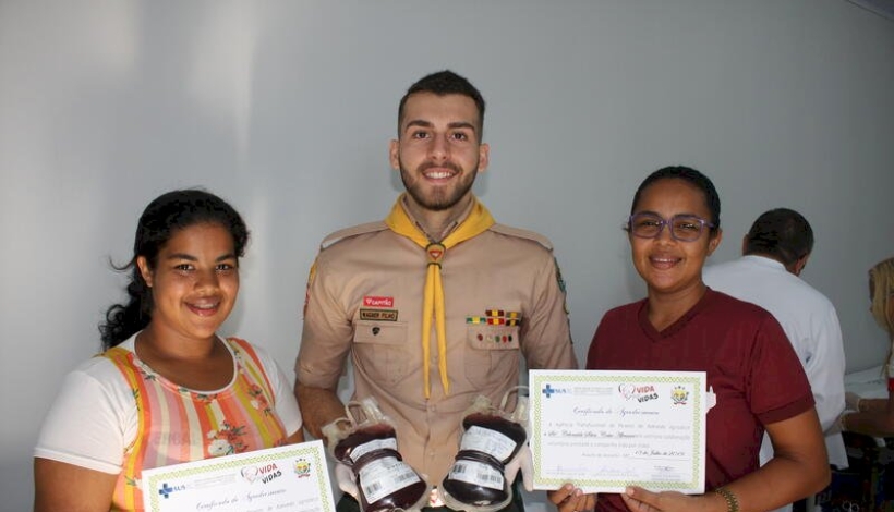 Campanha Doe Sangue Doe Vida em Peixoto de Azevedo