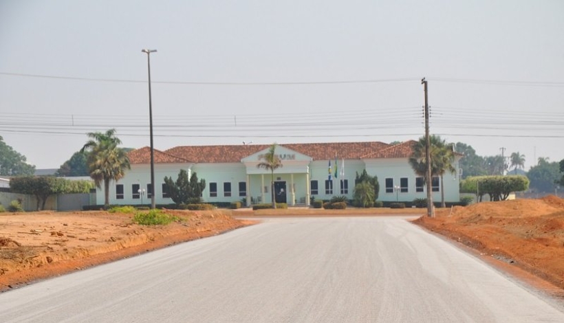 Zona Comercial 1 de Matupá recebe mais uma etapa de asfaltamento