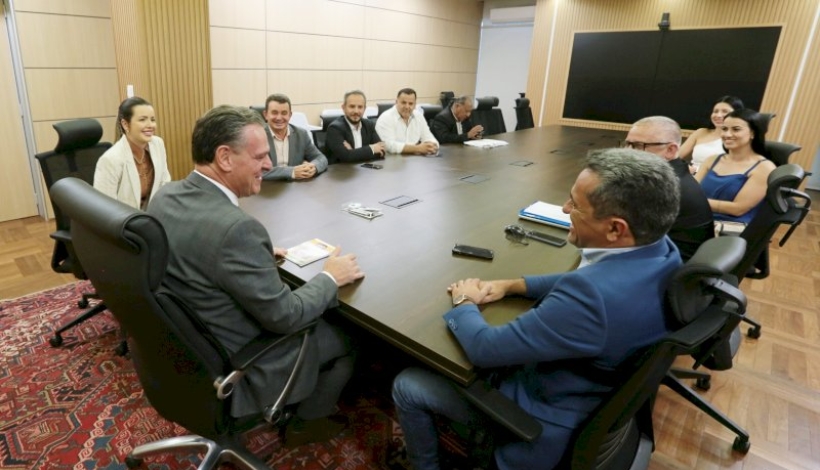 Prefeito Paulistinha busca viabilização de emendas com Ministro Carlos Fávaro em Brasília