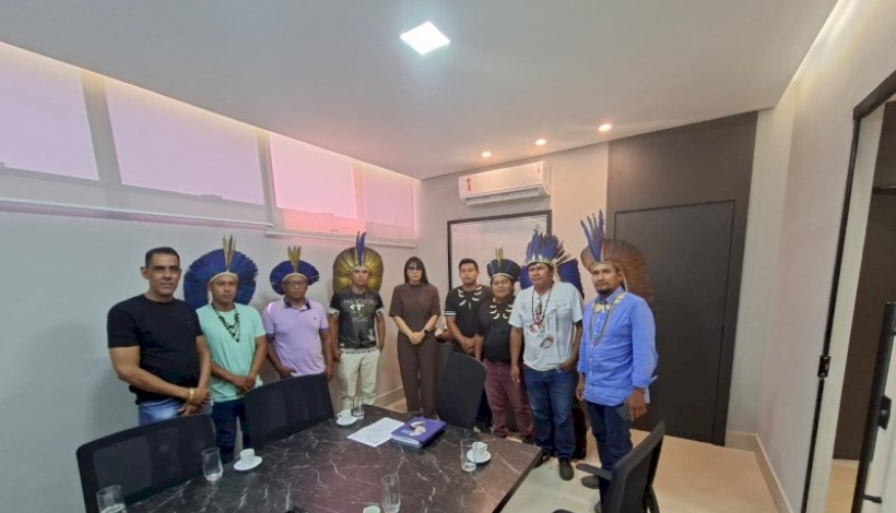 Índios Terenas buscam apoio da Vice-Governadoria para Agricultura Familiar