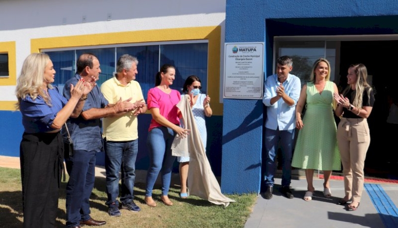 Inaugurada a mais nova Creche Municipal de Matupá