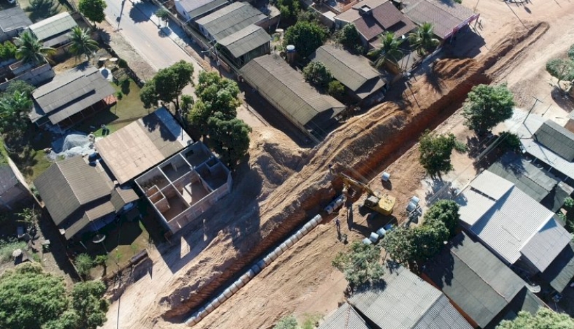 R$ 863 mil de investimento em drenagem pluvial e pavimentação da Avenida Maranhão