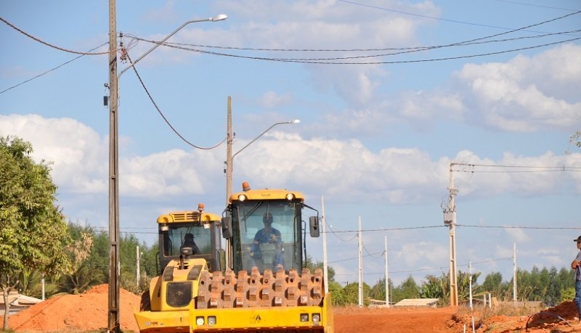 Mais de 10 vias serão pavimentadas no Bairro Cidade Alta/Bom Futuro