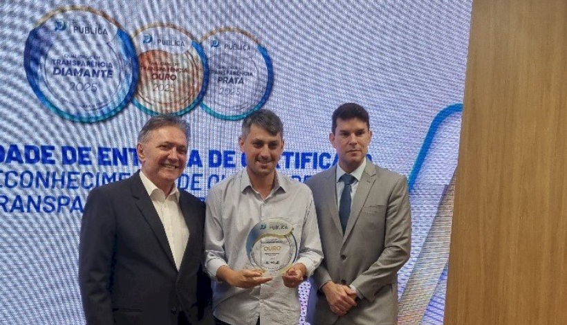 Prefeito de Matupá, Bruno Mena, conquista Selo Ouro em Transparência Pública pelo TCE-MT