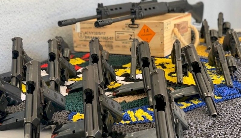 15º CRPM recebe pistolas e fuzis para o combate ao crime