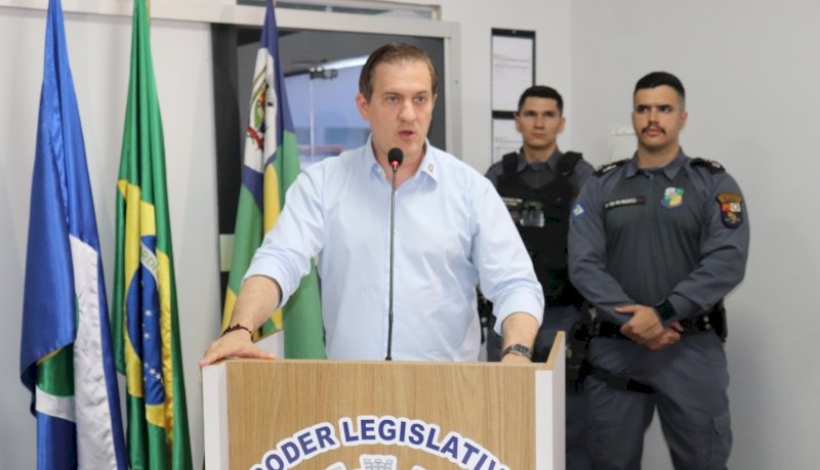 Secretário Estadual de Segurança participa de solenidade do 22º BPM de Peixoto