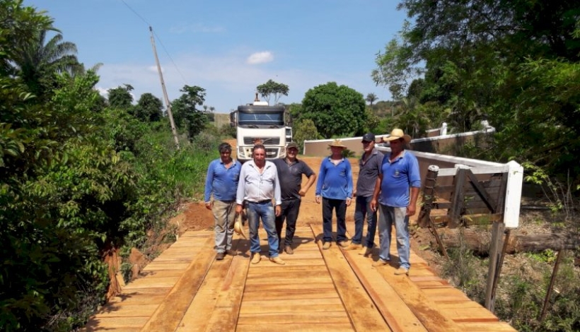 Ponte da Estrada Popi em Nova Santa Helena foi revitalizada
