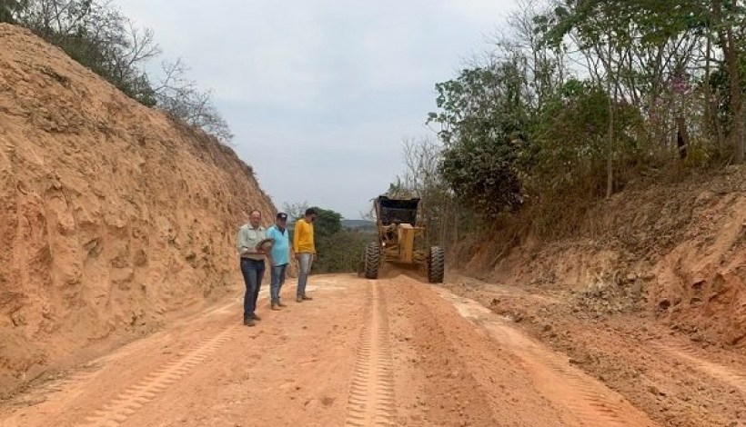 Serras do Travessão 07 do PA Cachimbo II estão sendo rebaixadas