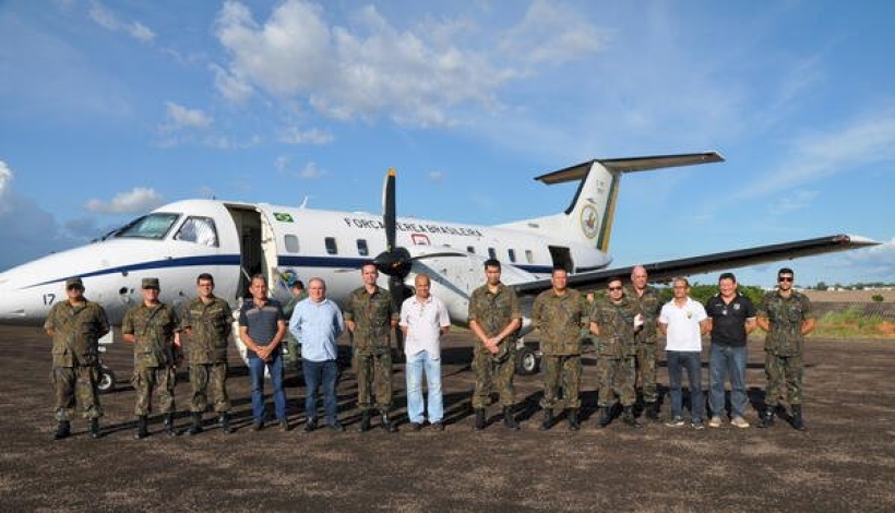 Aeroporto de Matupá recebe visita técnica do COMARA/FAB